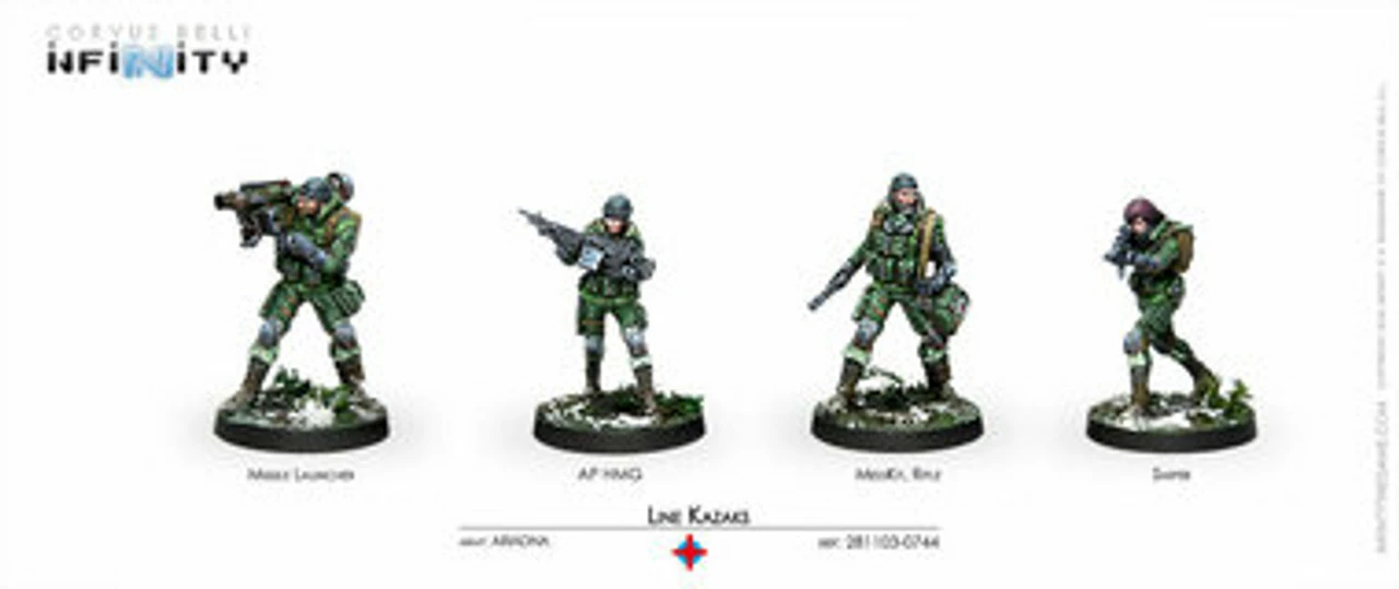 Infinity: Ariadna - Line Kazaks 1 Infinity: Ariadna - Line Kazaks