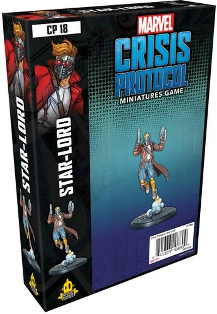 ASMODEE Marvel: Crisis Protocol - Star-Lord Character Pack 1 ASMODEE Marvel: Crisis Protocol - Star-Lord Character Pack