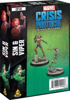 Atomic Mass Games Marvel Crisis Protocol: Sin & Viper