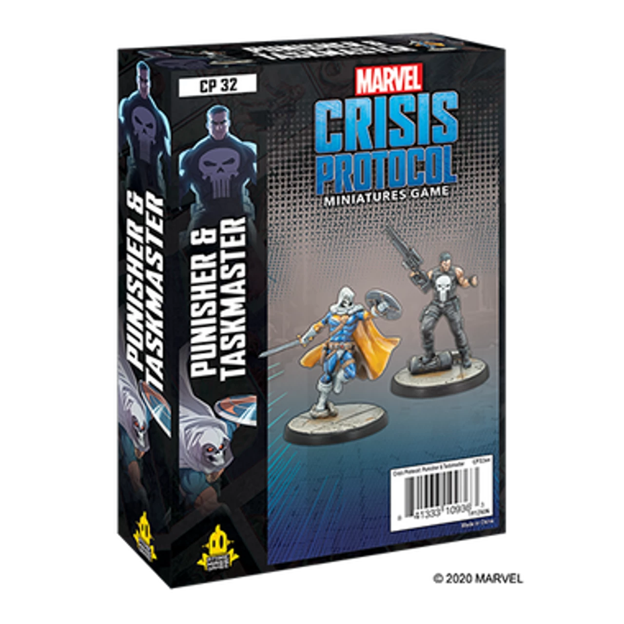 ASMODEE Marvel: Crisis Protocol - Punisher & Taskmaster Character Pack 1 ASMODEE Marvel: Crisis Protocol - Punisher & Taskmaster Character Pack