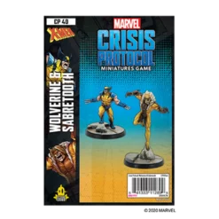 ASMODEE Marvel: Crisis Protocol - Wolverine & Sabertooth Character Pack