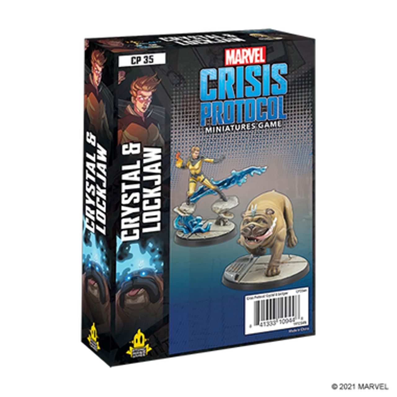 Atomic Mass Games Marvel Crisis Protocol: Crystal & Lockjaw 1 Atomic Mass Games Marvel Crisis Protocol: Crystal & Lockjaw