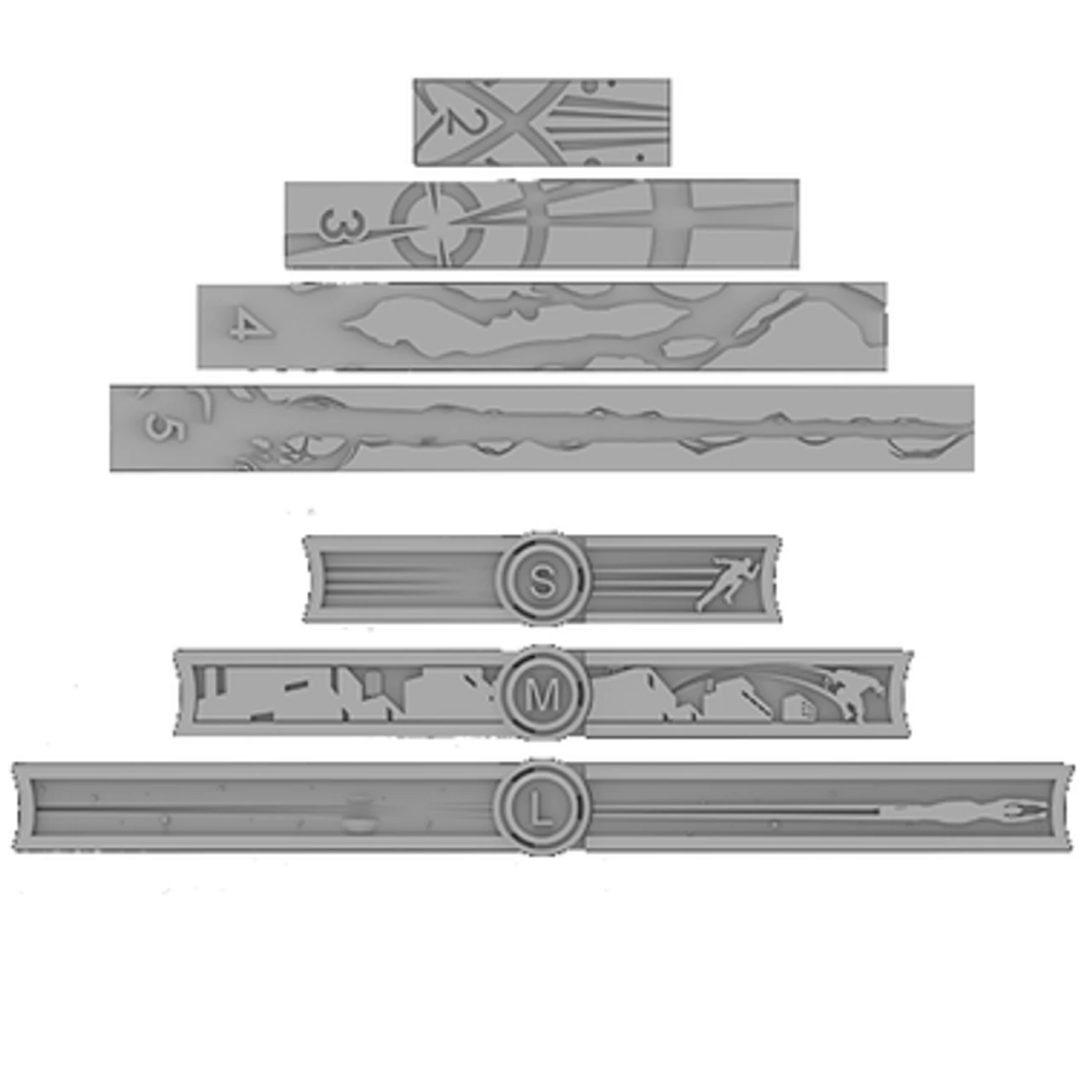 ASMODEE Marvel: Crisis Protocol - Movement & Range Tool Pack 1 ASMODEE Marvel: Crisis Protocol - Movement & Range Tool Pack