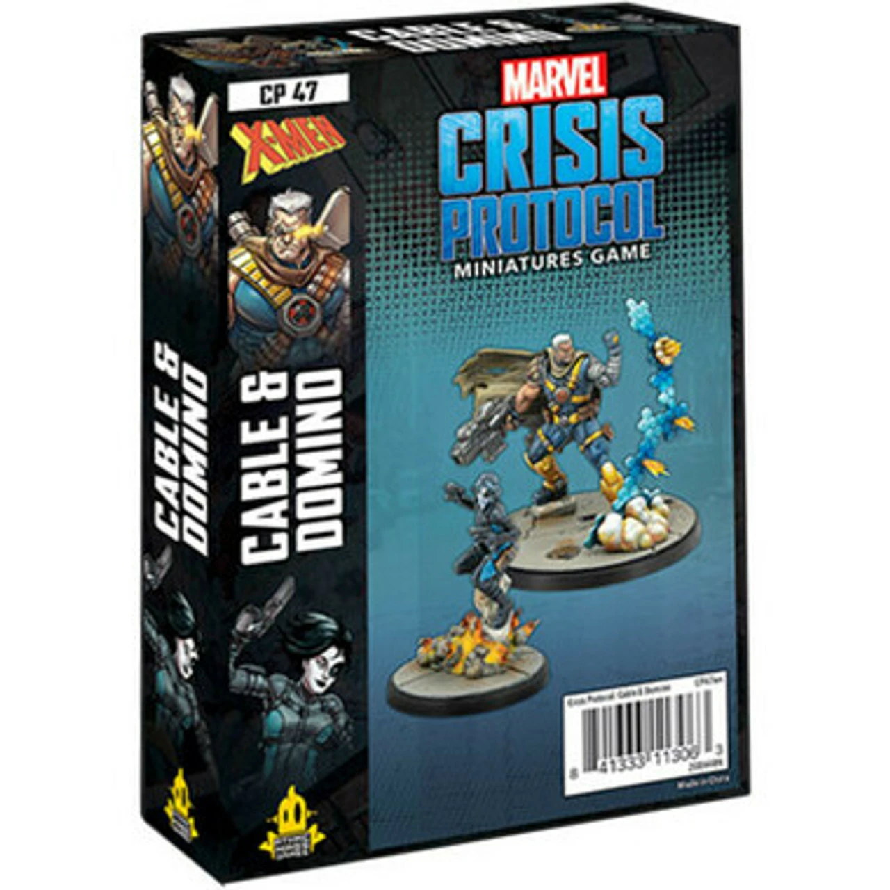 Atomic Mass Games Marvel Crisis Protocol: Cable & Domino 1 Atomic Mass Games Marvel Crisis Protocol: Cable & Domino