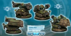 Infinity: Ariadna Traktor Muls. Regiment Of Artillery And Support