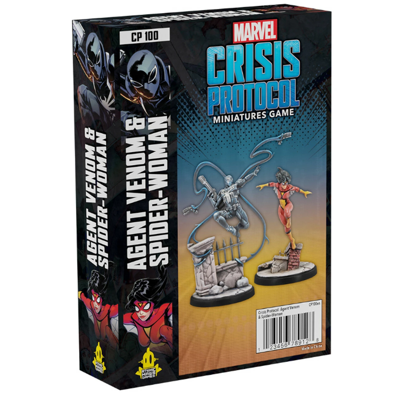 Atomic Mass Games Marvel Crisis Protocol: Agent Venom & Spider-Woman 1 Atomic Mass Games Marvel Crisis Protocol: Agent Venom & Spider-Woman
